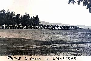 9 EME HUSSARDS 1 ER ESCADRON ALAIN RINGUEDE DU COTE DU TELAGH A LA FERME BOURJON (23)